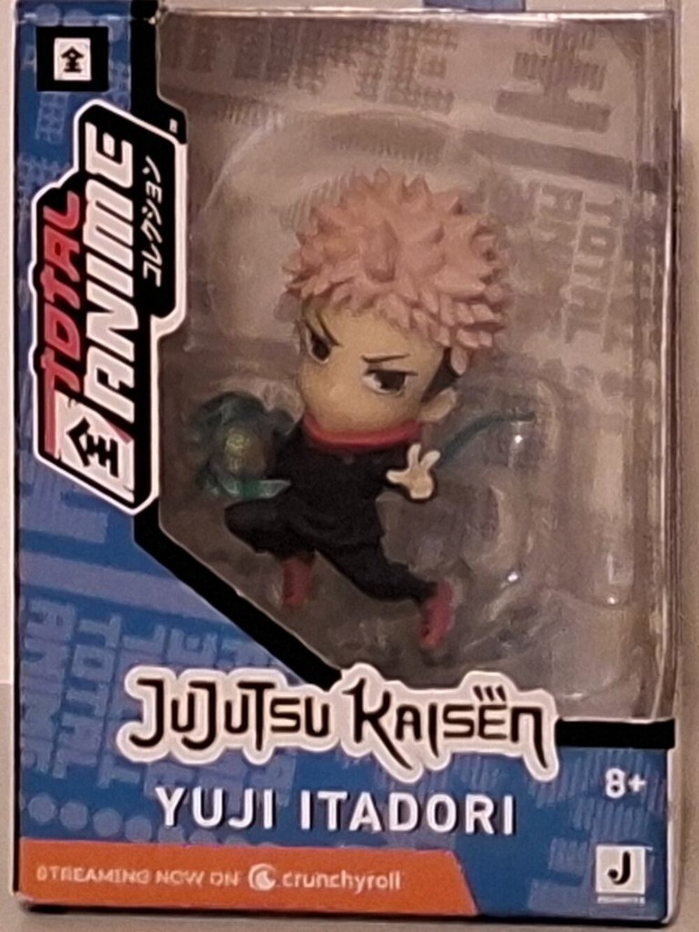 Jazwares/Crunchyroll Total Anime JuJuTsu Kaisen Yuji Itadori Boxed Mini Figurine